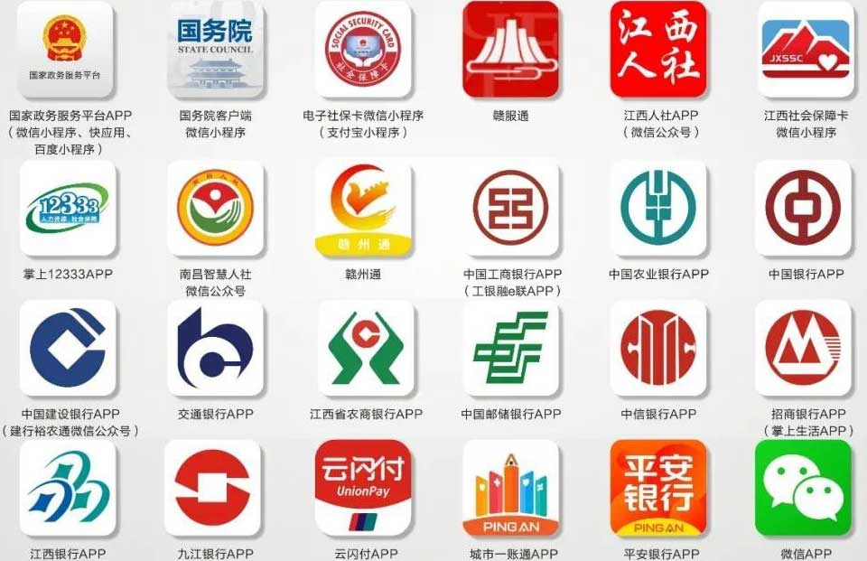 江西省電子社?？ǖ纳暾埡灠l(fā)渠道